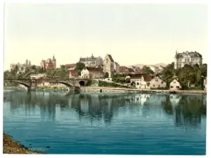 General view, I. Saalfeld, Thuringia, Germany