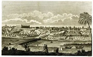 General view of Madrid, Spain