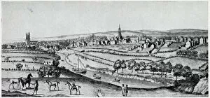 1730 Collection: General view of Manchester and Salford