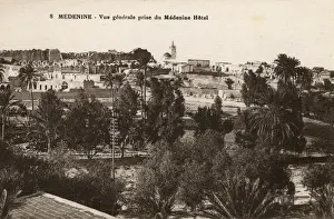 General view of Medenine, Tunisia, North Africa