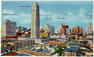 General view of Minneapolis, Minnesota, USA