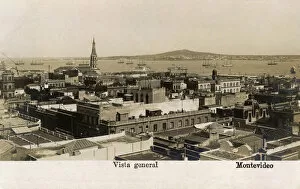 General view of Montevideo, Uruguay, South America