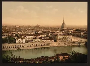 Capuchins Prints: General view from Mount of the Capuchins, Turin, Italy