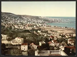 Algeria Prints: General view from Mustapha, I, Algiers, Algeria