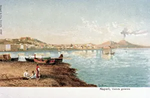 General view of Naples, Italy