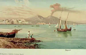 General view of Naples, Italy