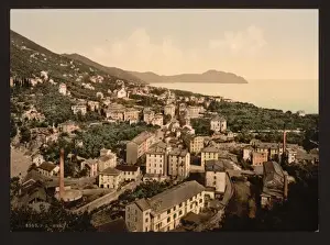 General view, Nervi, Genoa, Italy