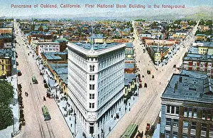 General view of Oakland, California, USA