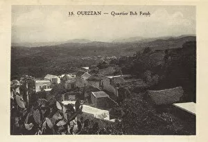 Images Dated 13th June 2017: General view of Ouezzan (Ouazzane), Morocco