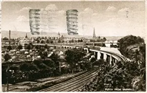 Perthshire Prints: General View, Perth, Perthshire