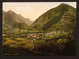 General view, Pierrefitte, Pyrenees, France