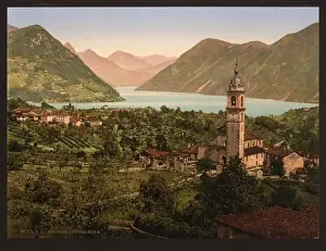 General view, Porlezza, Italy