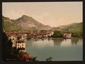General view, Riva, Lake Garda, Italy