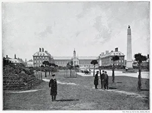 Veterans Prints: General view of the Royal Hospital Chelsea