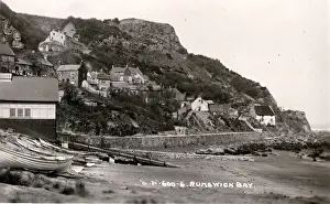 Whitby Prints: General View, Runswick Bay, Yorkshire