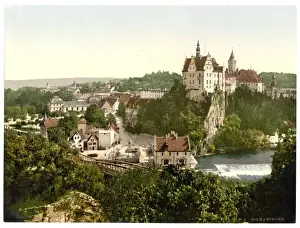 Hohenzollern Prints: General view, Sigmarungen (i. e. Sigmaringen), Hohenzollern