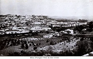Algarve Gallery: General view of Silves, Algarve, southern Portugal
