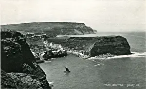 Staithes Prints: General View, Staithes, Yorkshire
