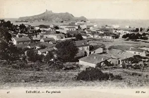 Tunisian Prints: General view of Tabarca (Tabarka), Tunisia, North Africa