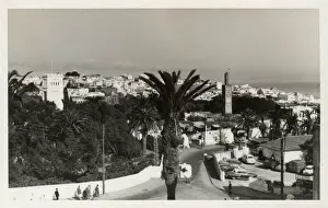 Minaret Prints: General view of Tangier (Tangiers), Morocco
