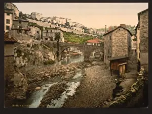 Thiers Prints: General view, Thiers, France