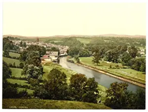 Totnes Prints: General view, Totnes, England