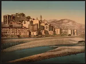 General view of the town, no. 1, Ventimiglia, Riviera