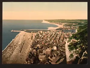 Treport Prints: General view, Treport, France