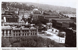 General view of Valparaiso, Chile, South America