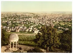 General view, Wiesbaden, Hesse-Nassau, Germany