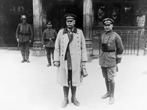 Johannes Prints: General von der Marwitz, Prussian cavalry officer, WW1