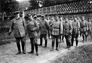 Images Dated 2nd August 2011: General von Heeringen with von Kuhne, WW1