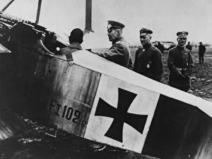 Images Dated 10th October 2011: General von Hoeppner, Wolff and Richthofen, WW1