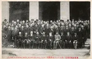 Sally Prints: General William Booth welcomed at the City Hall, Tokyo