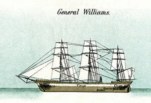 Williams Collection: General Williams, cargo ship