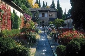 Patio Gallery: Generalife. SPAIN. ANDALUSIA. Granada. Alhambra