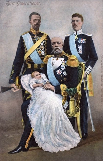 Four Generations of Swedish Royalty Four Generations of Swedish Royalty