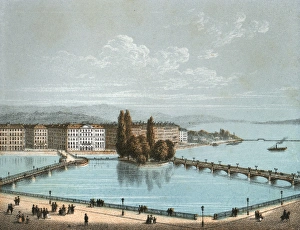 Images Dated 12th March 2012: Geneva / Ile Rousseau 4 / 60