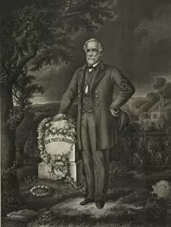 Genl. Robert E. Lees visit to the grave of Genl. Thos. J. J