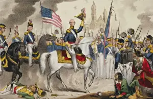 Sept Prints: Genl. Scotts grand entry into the city of Mexico, Sept. 14t