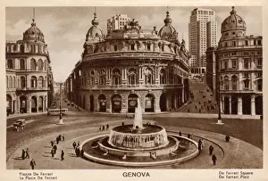 Genoa, Italy - De-Ferrari Square