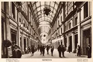 Boutiques Prints: Genoa, Italy - The Mazzini Gallery