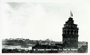 The Genoese-built Galata Tower, Istanbul, Turkey