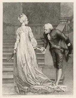 Shakes Prints: Gentleman Bows to Lady