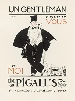 Pigalle Prints: Un Gentleman Comme Vous
