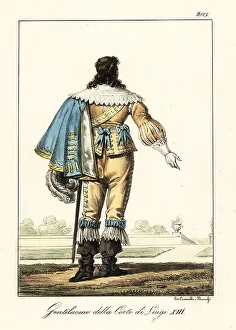 Gentleman at the court of King Louis XIII of France