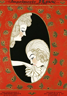 Gentleman kissing the hand of a lady