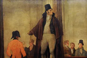 Conversing Prints: Gentlemen Conversing in the Cafe de Levante in Madrid