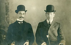 Lock Collection: Two Gents in Bowler Hats