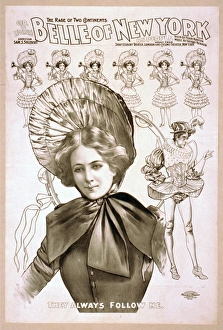 Geo. W. Lederers Belle of New York the rage of two continen
